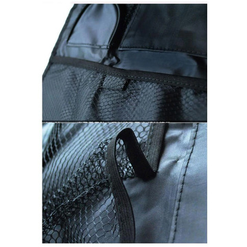 Car organizer for the car seat protector cover for the car black