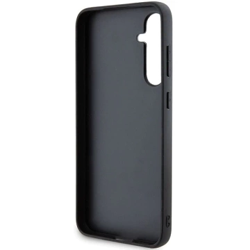 Etui Ferrari FEHCS23FEPTWK do Samsung Galaxy S23 FE S711 čierne/čierne pevné puzdro Twist Metal Logo