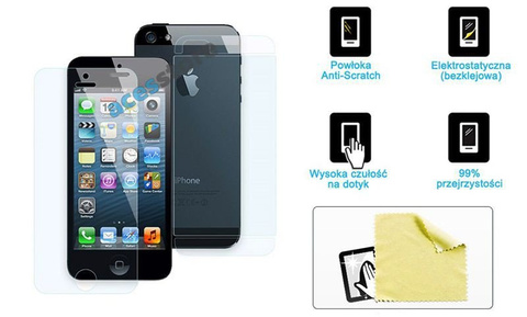Захисна плівка для iPhone 5/5s тканинна