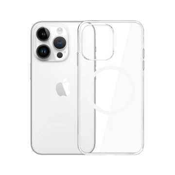 Ochranné puzdro pre Apple iPhone 14 Pro 3mk Clear MagCase