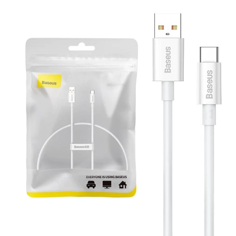 Baseus Superior USB to USB-C cable 100W 0.25m (white)
