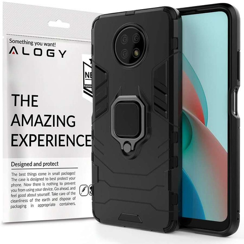 Etui Alogy Stand Ring Armor для Xiaomi Redmi Note 9T/ 9T 5G czarne