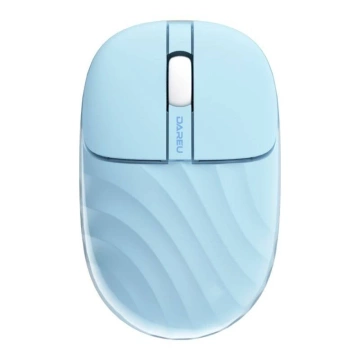Dareu LM135D Wireless Mouse 1200 DPI 2.4G Bluetooth Blue