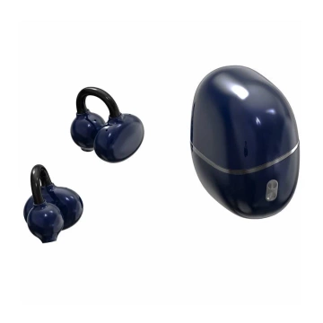 LDNIO T09 Bluetooth 5.4 slúchadlá do uší s puzdrom 20h tmavomodré