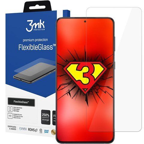 Hybridné sklo 3mk Flexible Glass 7H pre Samsung Galaxy S21 Plus