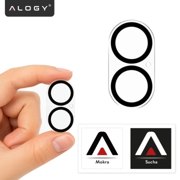 2x Glass Lens Camera for Apple iPhone 16 Pro / 16 Pro Max Alogy Lens Protector Pro Transparent