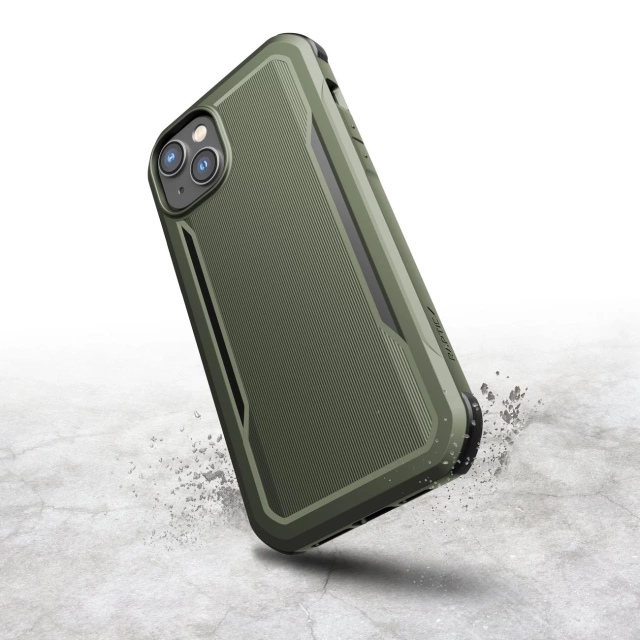 Raptic Fort Case for iPhone 14 with MagSafe armored cover green