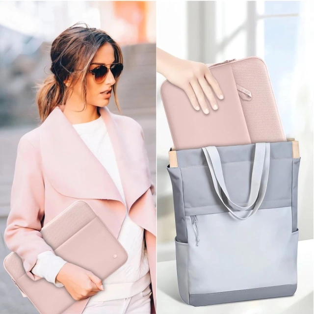 Pokrowiec na Laptop 13-14" Tech-Protect Sleeve Pink