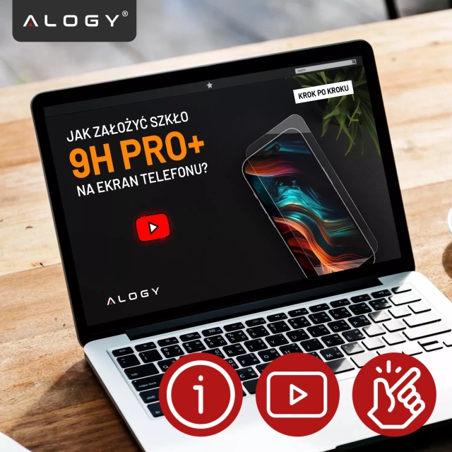Alogy 3v1 Case Pack™ – čierne hybridné puzdro MagSafe s 2 ochrannými sklami z tvrdeného skla pre Apple iPhone 17 Pro Max