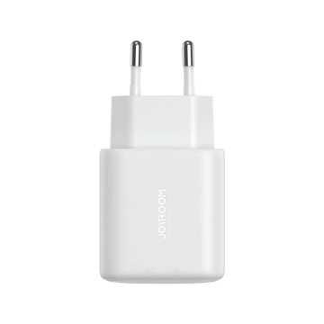 Joyroom USB-C PD 30W QC SFC Network Charger - White USB-C Cable 1m
