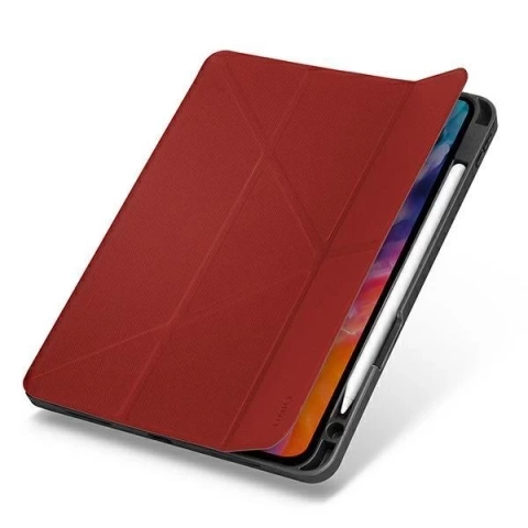 UNIQ puzdro pre Transforma Rigor iPad Air 10,9 (2020) červená / koralovo červená Atnimicrobial