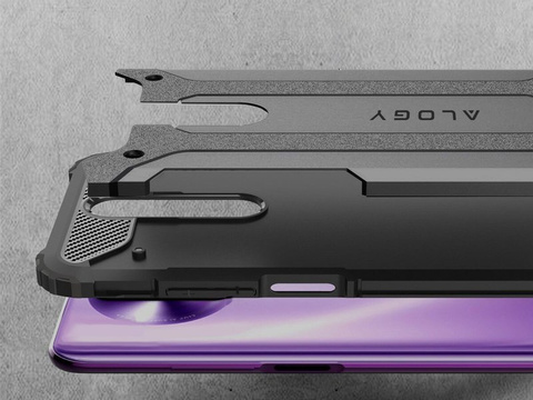 Pouzdro Alogy Hard Armor pro Xiaomi Redmi K30 / Poco X2 šedé sklo Alogy