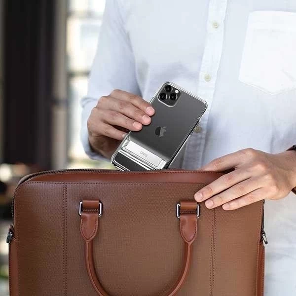 UNIQ Hülle Convertible iPhone 11 Pro grau / rauchgrau