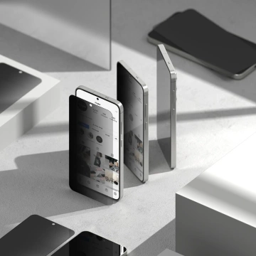 Blickschutzglas für Samsung Galaxy S25 Plus Ringke Easy Slide 2er-Pack Polarisationsfilter