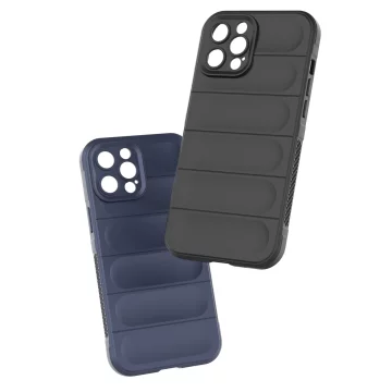 Obal Magic Shield Case pre iPhone 12 Pro Max flexibilný pancierový tmavomodrý kryt
