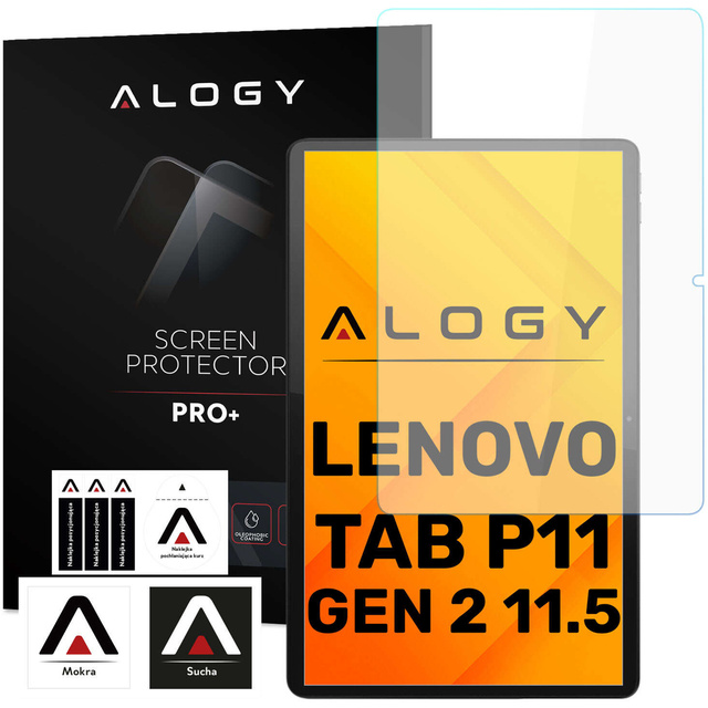Tvrzené sklo pro Lenovo Tab P11 gen 2 11.5 TB350 TB-350FU TB-350XU 2gen Alogy Screen Protector Pro 9H