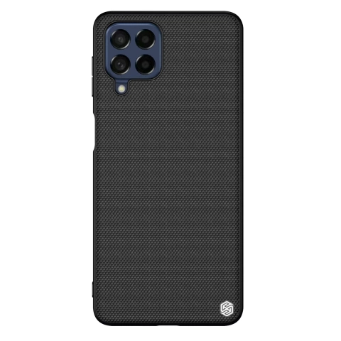 Nillkin Textured Case Odolné vystužené puzdro s gélovým rámom a nylonom na zadnej strane Samsung Galaxy M53 5G čierne