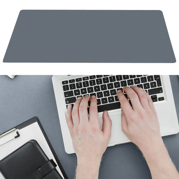 Keyboard mouse pad desk mat large XXL 90x45cm Gray Blue