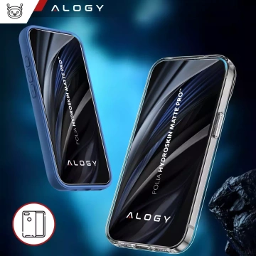 "MATTE" foil for Apple iPhone 15 Hydrogel Alogy HydroSkin Matte Pro™ for the screen for the "FREE FINGERPRINT" case