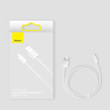 Baseus Dynamic 2 Series kábel USB-A - Lightning 2.4A 480Mb/s 2m fioletovy