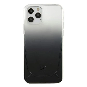 Etui ochronne Mercedes MEHCP12LARGBK do Apple iPhone 12 Pro Max 6,7" czarny/black hardcase Transparent Line