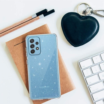 Etui Glitter do Samsung Galaxy A33 5G Clear