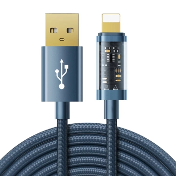 Joyroom USB - Lightning cable for charging / data transmission 2.4A 20W 2m blue (S-UL012A20)