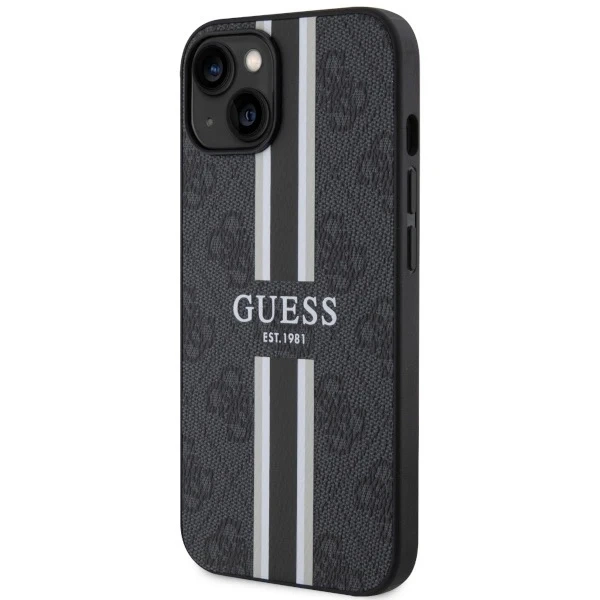 Etui Guess GUHMP14SP4RPSK do iPhone 14 6,1" hardcase 4G Printed Stripes MagSafe