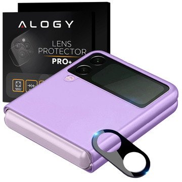 Alogy Lens Protector PRO Metal Camera Protector for Samsung Galaxy Z Flip 3 black