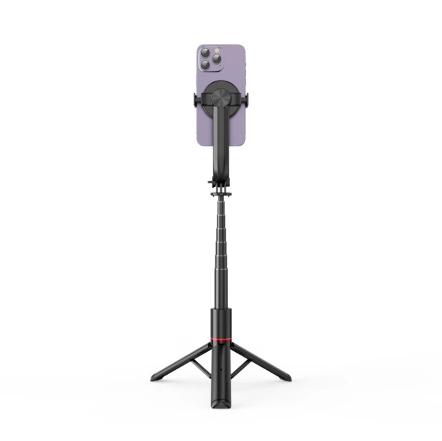 Selfie Stick L04S Magsafe Bluetooth statyw statív Black