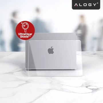 Pevné pouzdro Etui Alogy pro Apple Macbook Air 13 2022 M2 A2681 13,6" Przezroczyste