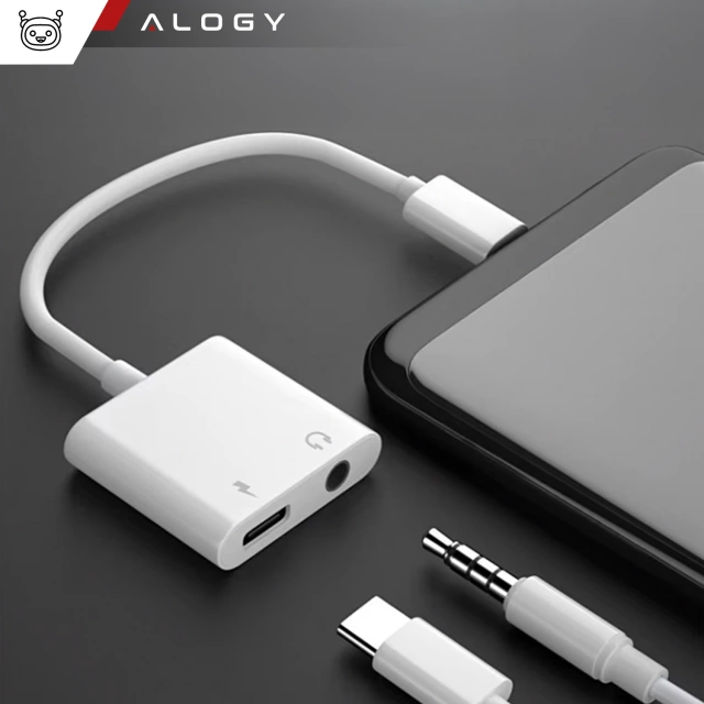 HUB splitter Alogy Adaptér pro počítačový notebook s USB-C na 3x USB-A 2.0 1x USB-A 3.0 šedý