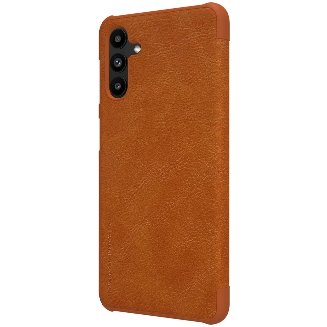 Nillkin Qin Lederholster für Samsung Galaxy A13 5G braun