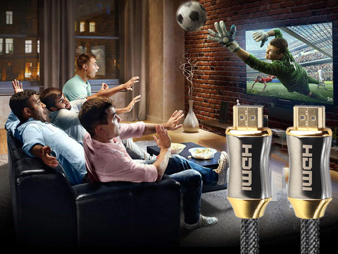 Adaptační kabel Alogy HDMI - HDMI 2.0 4K 60Hz 3D 5m