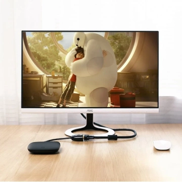 UGREEN káblový adaptér jednosmerný adaptér z HDMI (samec) na VGA (samica) FHD čierny (MM105 40253)