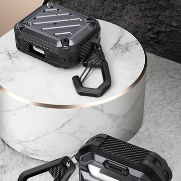 Pancierové puzdro Supcase Unicorn Beetle Pro pre Apple AirPods 3 Black