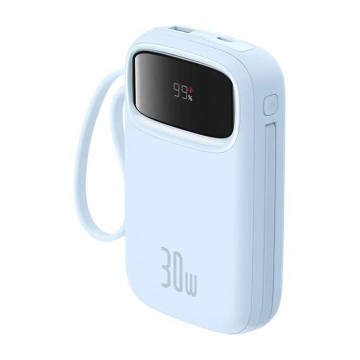 Powerbanka Baseus QPow 2 10000mAh 30W 2xUSB-C modrá