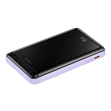 Power Bank Baseus Magnetic 10000mAh 20W (fialová)