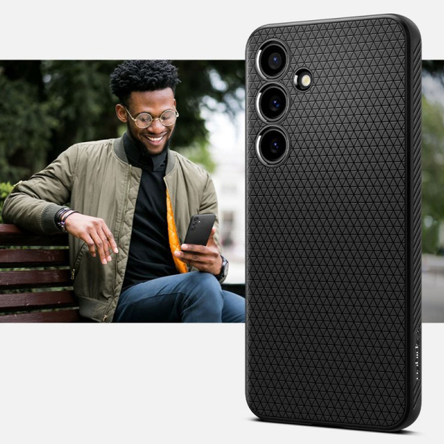 Etui Spigen Liquid Air pre Samsung Galaxy S24 Plus Matte Black