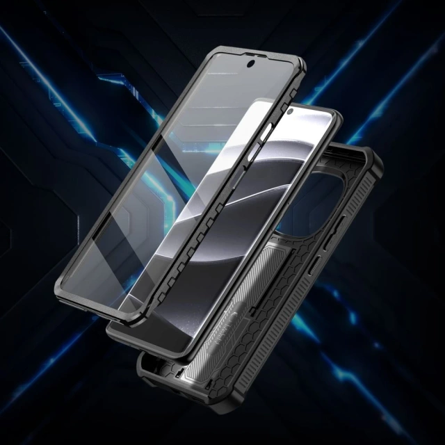 Etui do Redmi Note 14 Pro 5G Tech-Protect Kevlar Pro Czarny