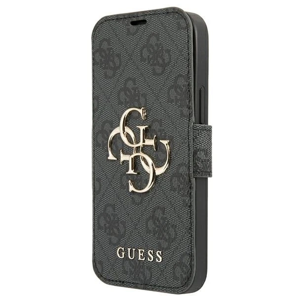 Etui Guess GUBKP13X4GMGGR für iPhone 13 Pro Max 6,7" Buch 4G Big Metal Logo