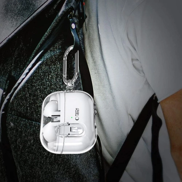 Ochranné pouzdro Flexair pro Samsung Galaxy Buds 3 / 3 Pro Clear