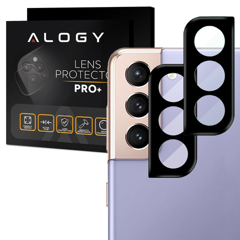 2x Alogy Ochranné sklo Lens Camera Protector pro Samsung Galaxy S21 Plus