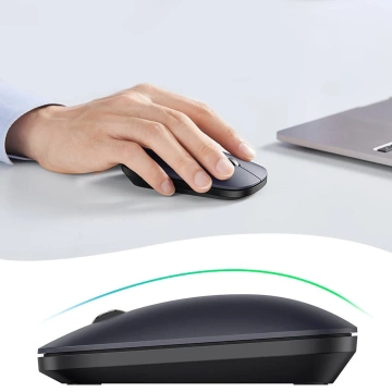 Мишка UGREEN handy wireless USB black (MU001)