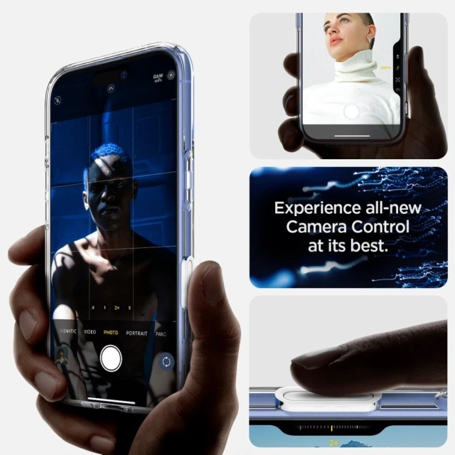 Чохол Spigen Ultra Hybrid "T" MagSafe для iPhone 16, білий