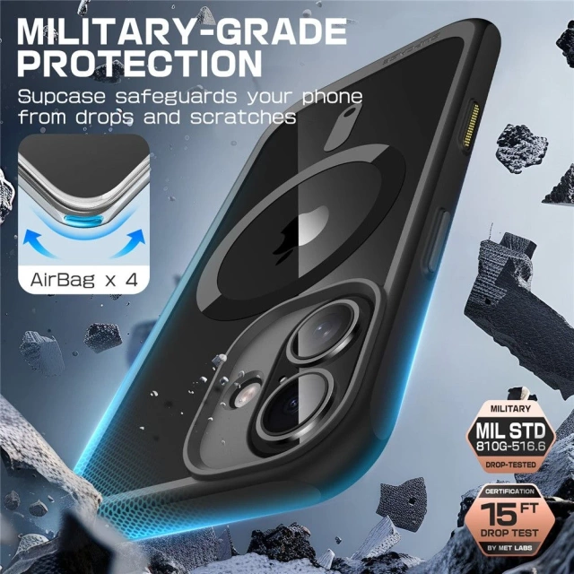 Etui Supcase UB Mag MagSafe pre iPhone 16 Black