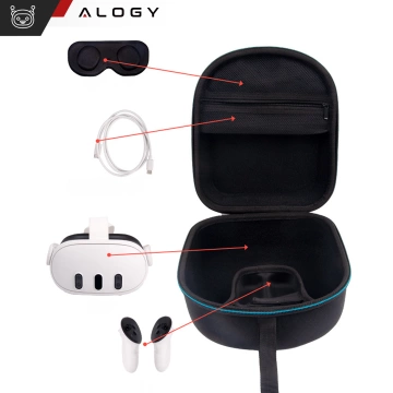HUB splitter Alogy Adaptér pre počítačový notebook s USB-C na 3x USB-A 2.0 1x USB-A 3.0 sivý
