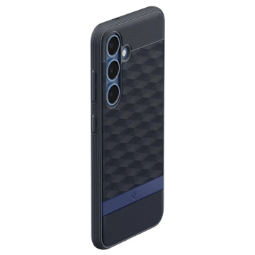 Puzdro Samsung Galaxy S25 Navy Violet Spigen Parallax MagSafe Case
