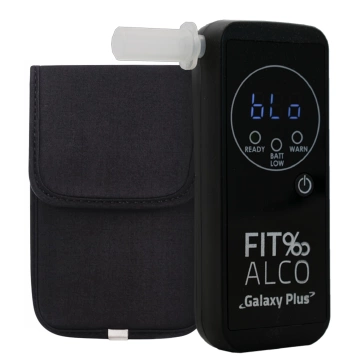 FITalco Galaxy Plus dychový tester s platinovým elektrochemickým senzorom, elektrochemický, čierny