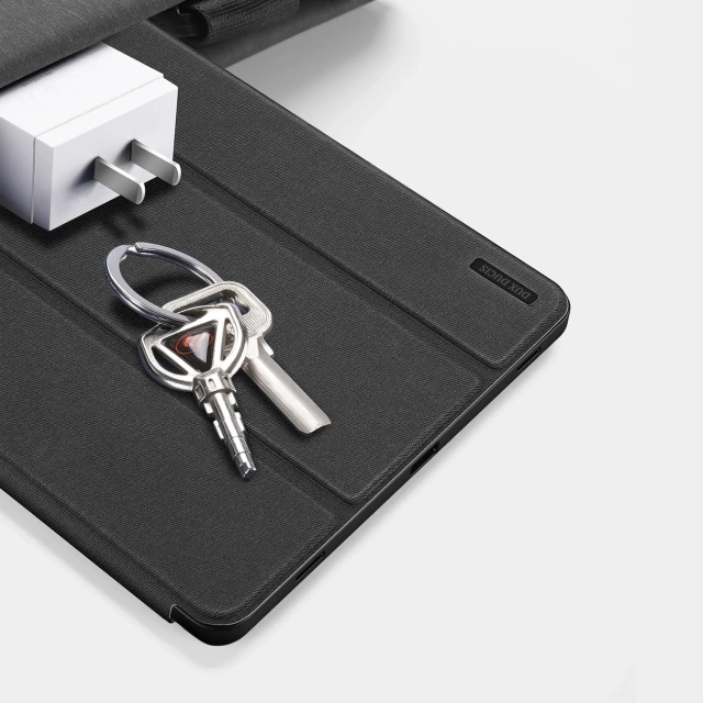 Dux Ducis Domo pouzdro se stojánkem pro Samsung Galaxy Tab S9 FE - černé